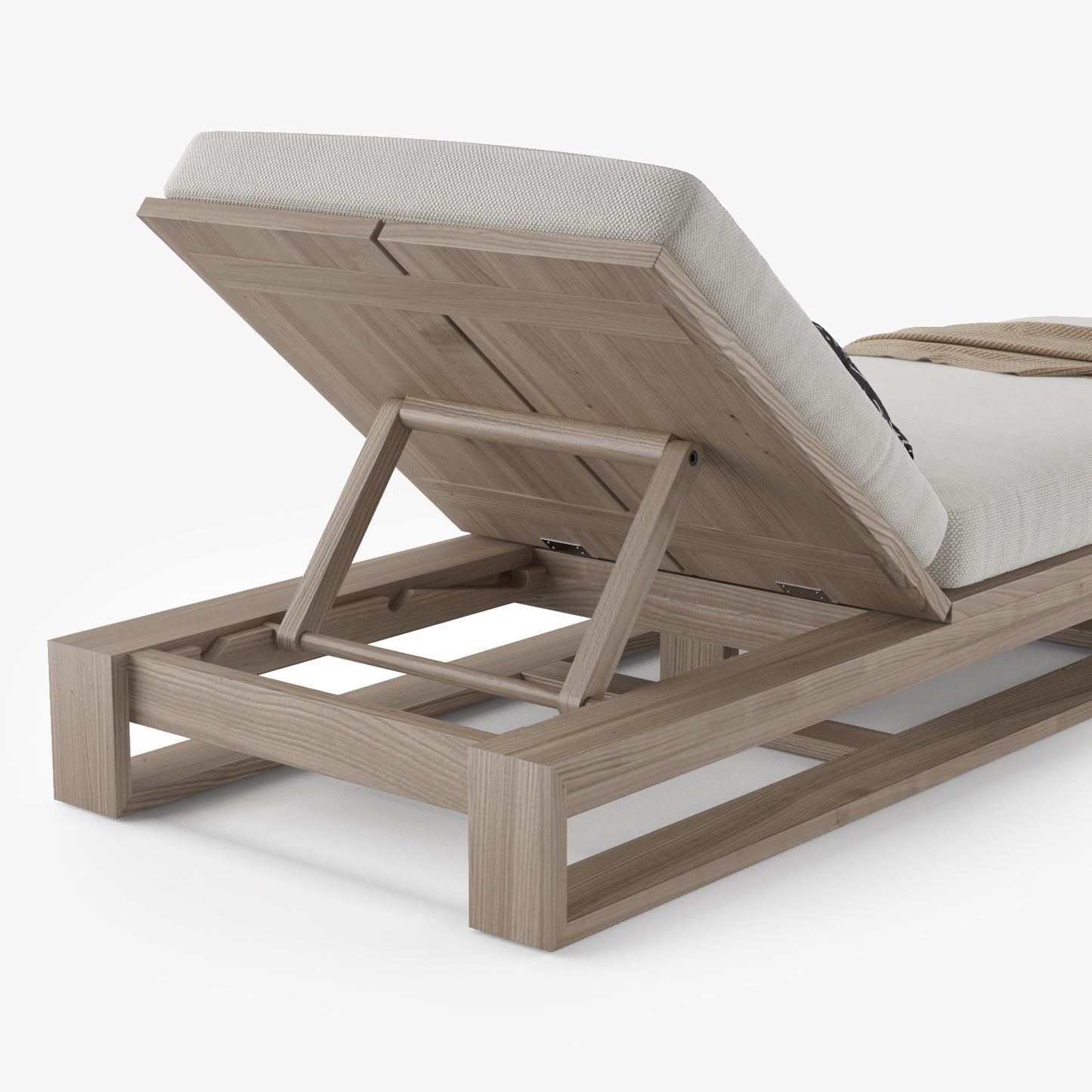 Restoration Hardware Porto Chaise 3D Model