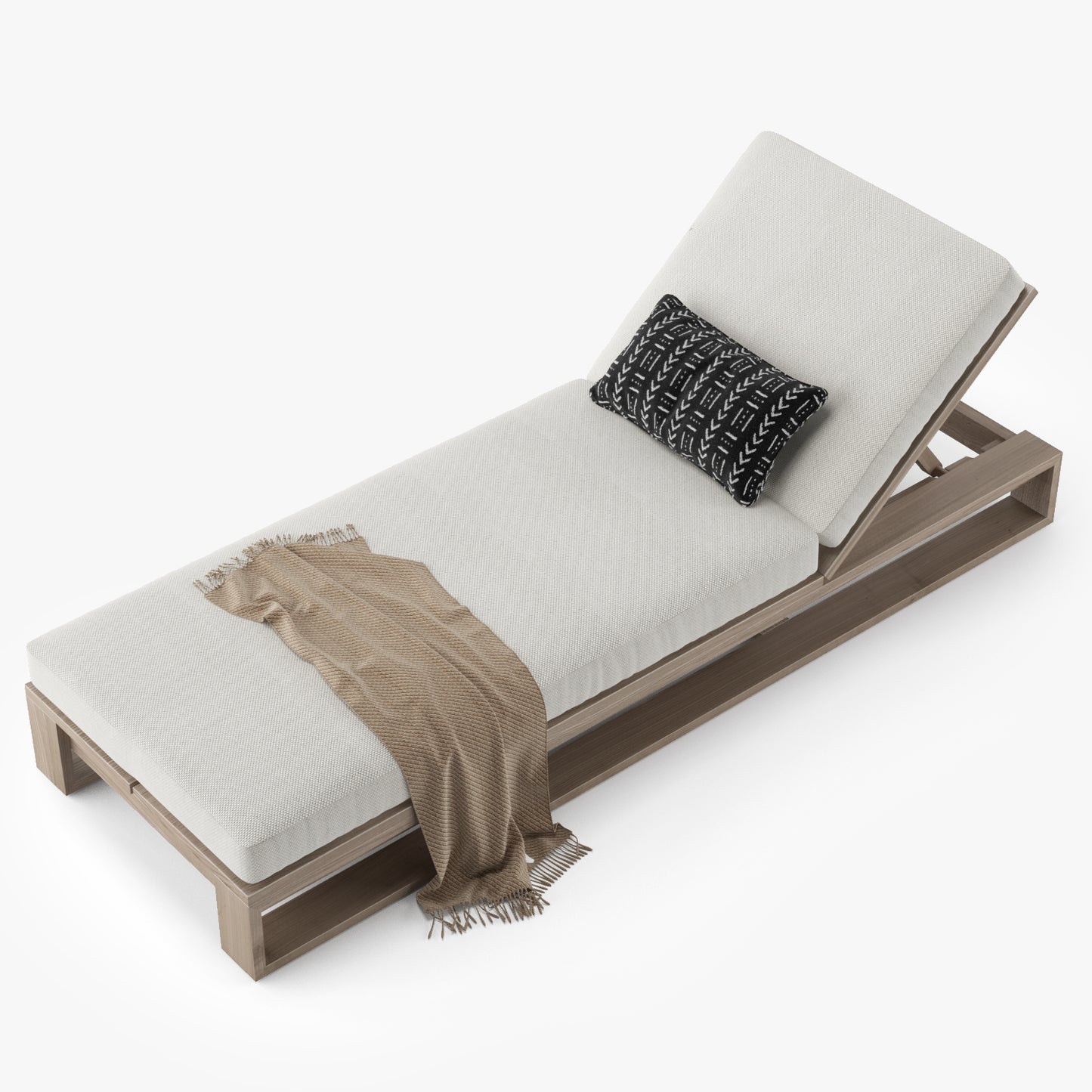 Restoration Hardware Porto Chaise 3D Model