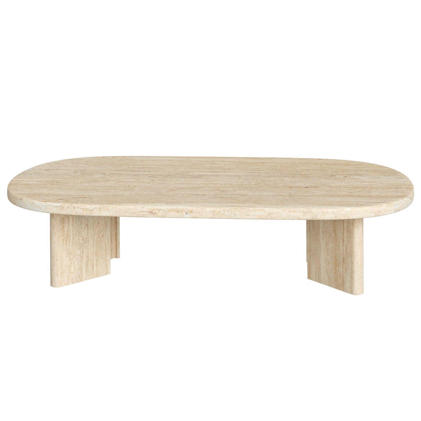 Restoration Hardware Pavona Sofa Collection & Trento Travertine Table 3D Model