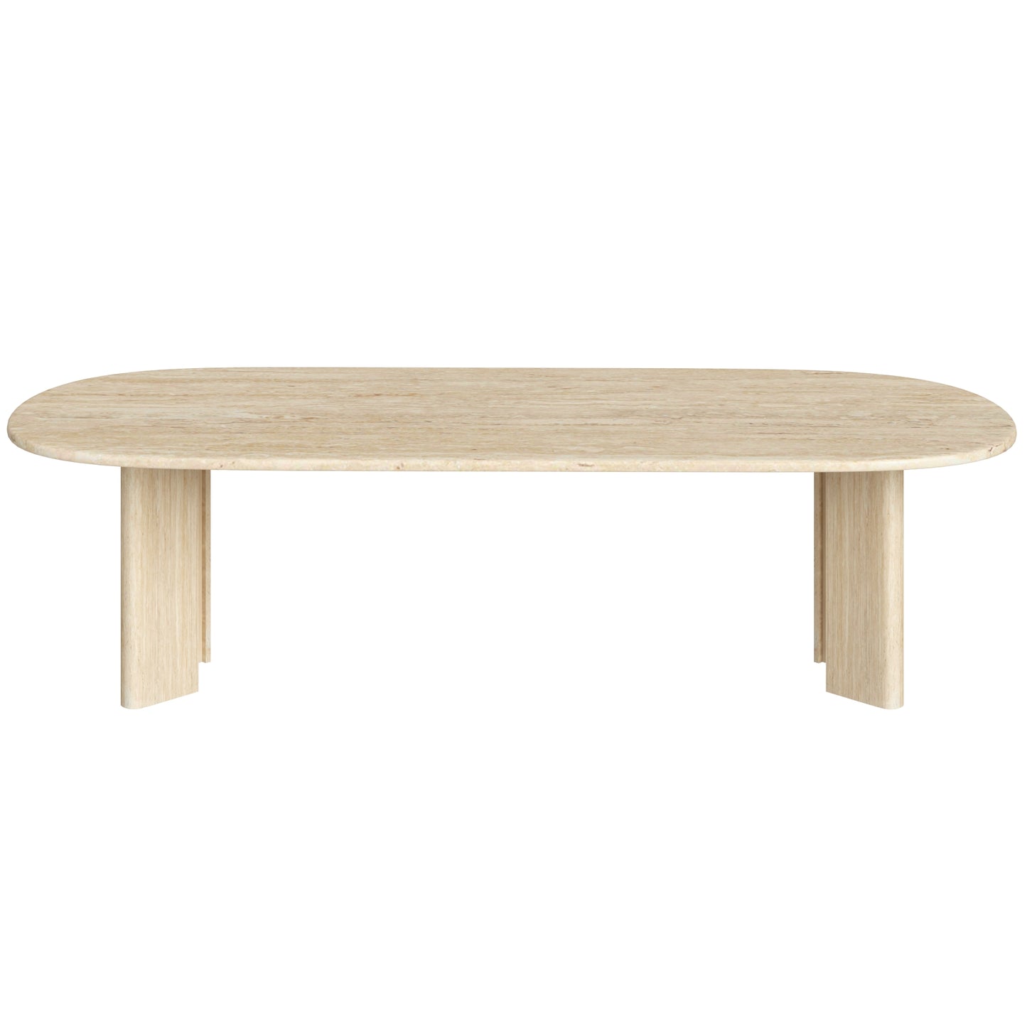 Restoration Hardware Pavona Sofa Collection & Trento Travertine Table 3D Model