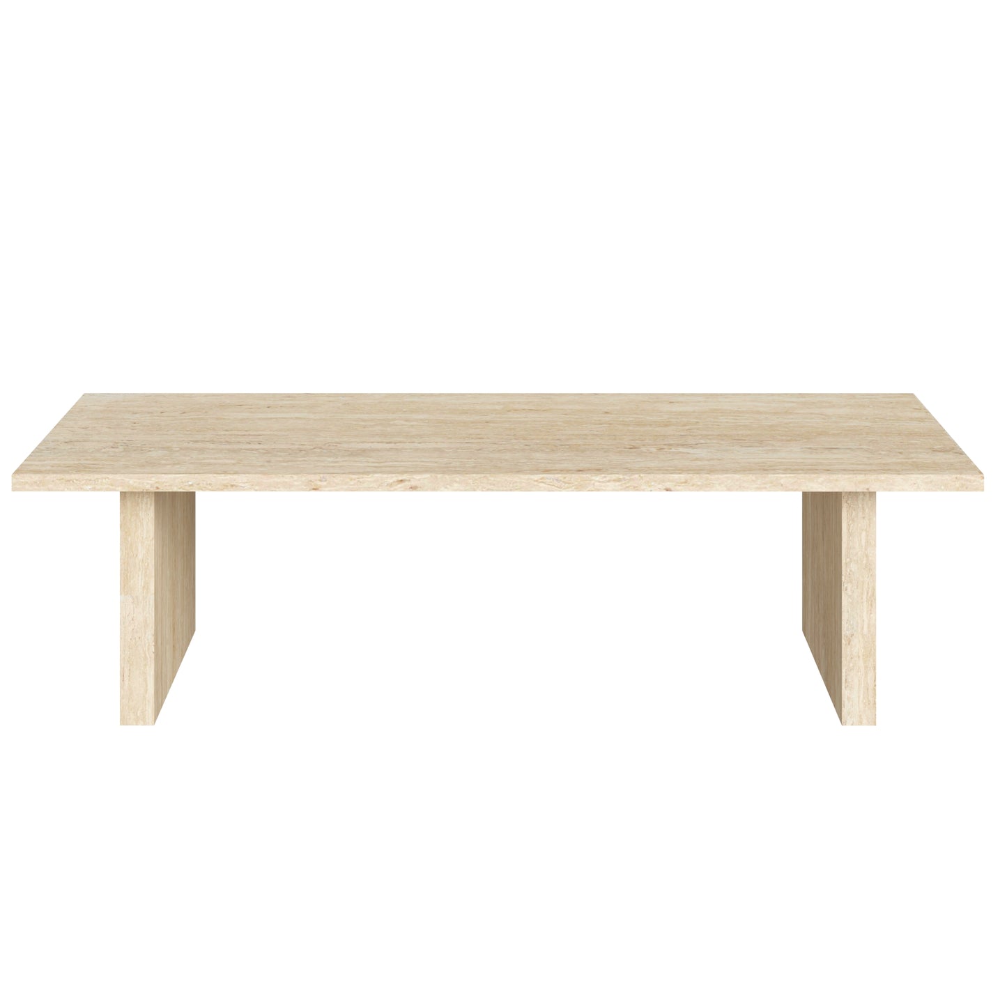 Restoration Hardware Pavona Sofa Collection & Trento Travertine Table 3D Model