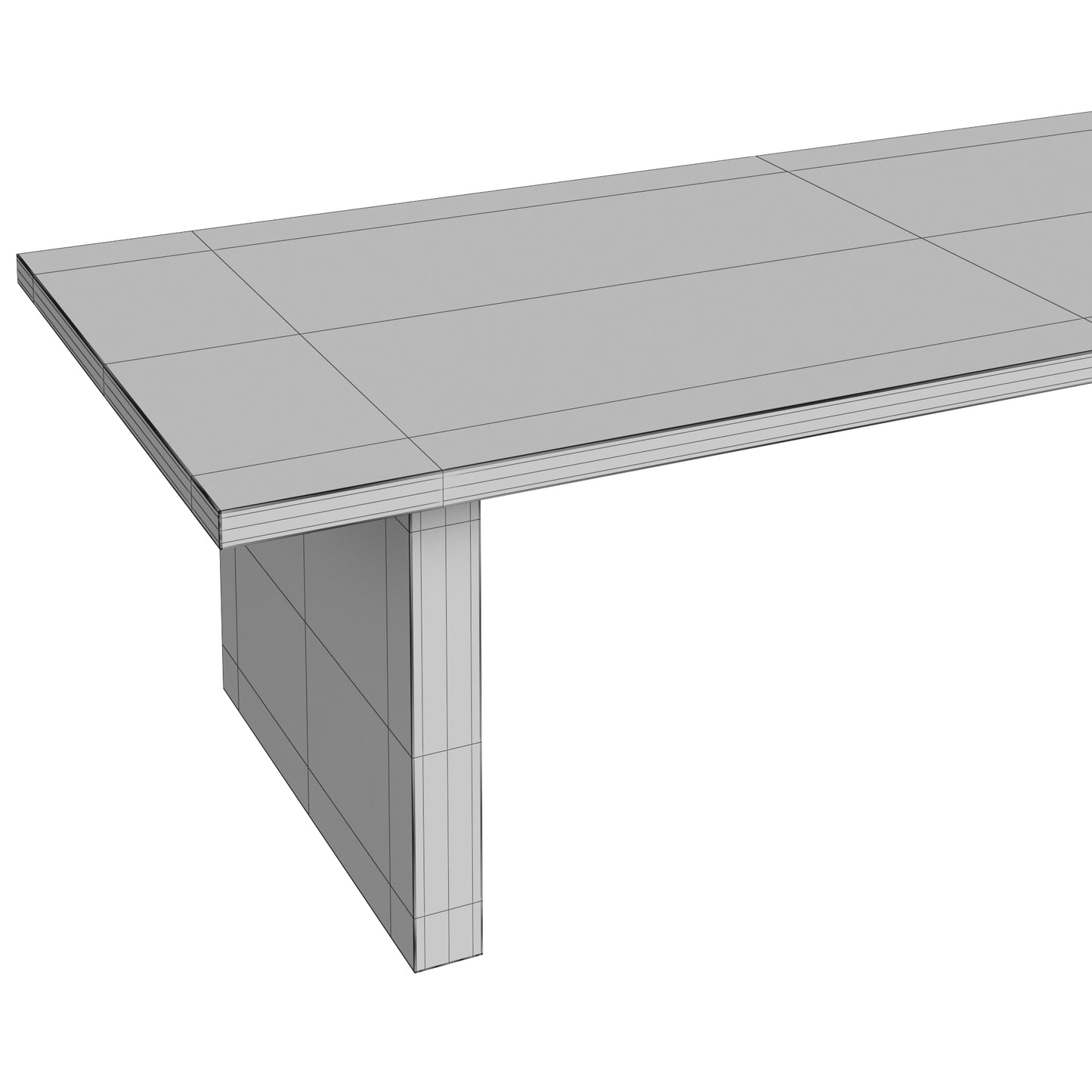 Restoration Hardware Pavona Sofa Collection & Trento Travertine Table 3D Model