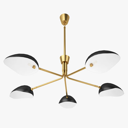 FREE Robert Abbey Lighting Rico Espinet Racer Chandelier 3D Model