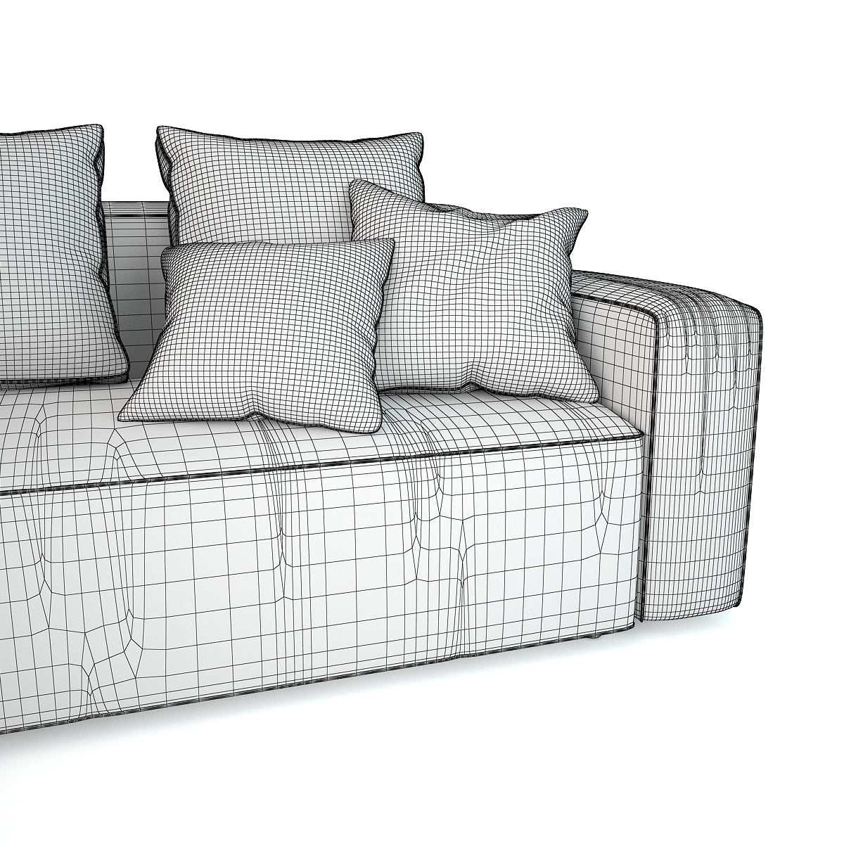 Roda Dandy Sofa Set 3D Model