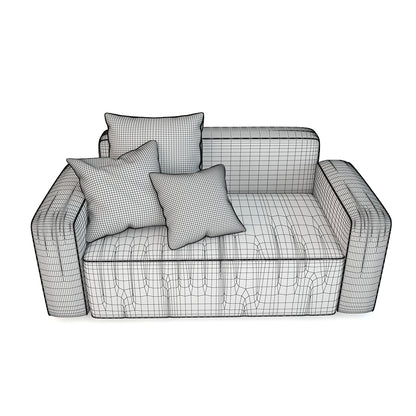 Roda Dandy Sofa Set 3D Model