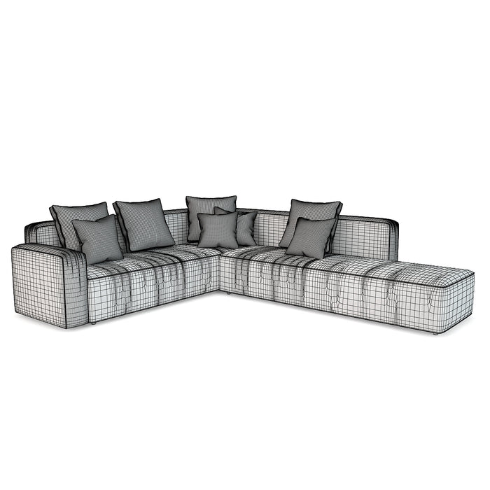 Roda Dandy Sofa Set 3D Model