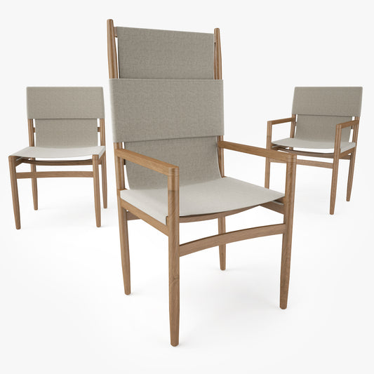 Roda ROAD Chair Collection 3D Model