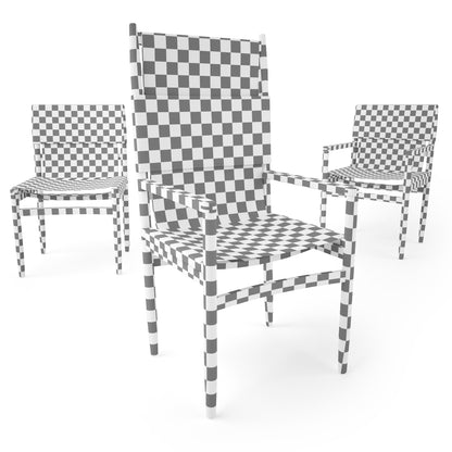 Roda ROAD Chair Collection 3D Model