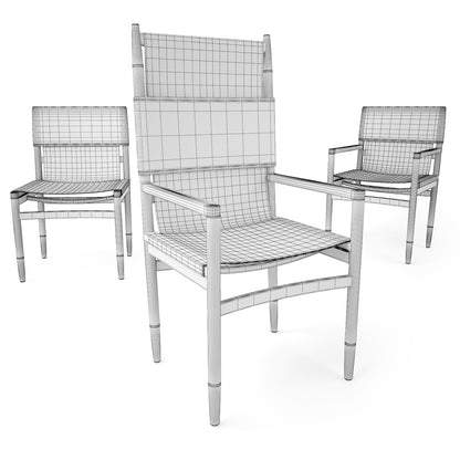 Roda ROAD Chair Collection 3D Model