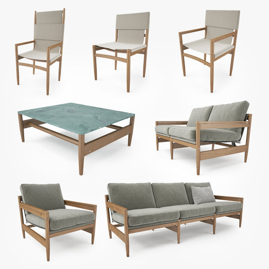 Roda ROAD Furniture Collection 3D Model