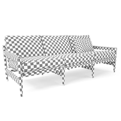 Roda ROAD 143 Sofa 3D Model