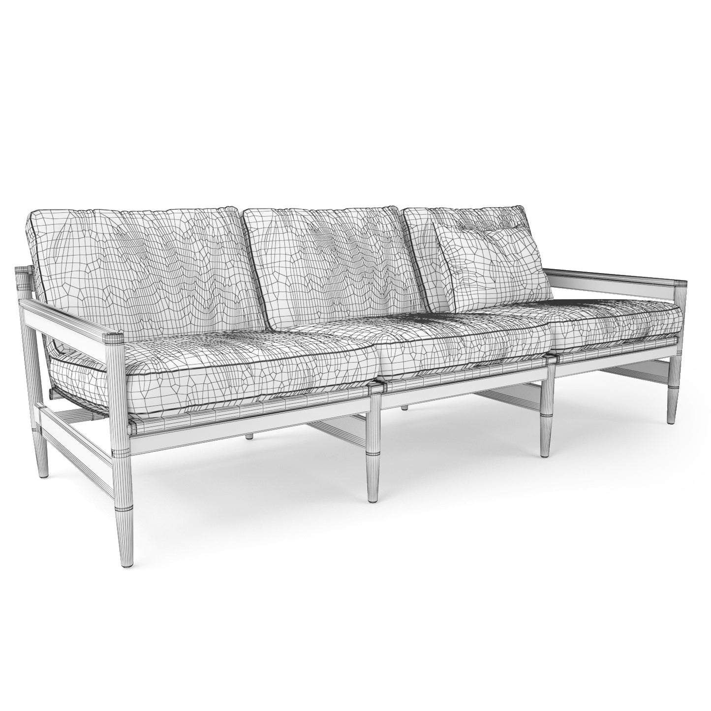 Roda ROAD 143 Sofa 3D Model