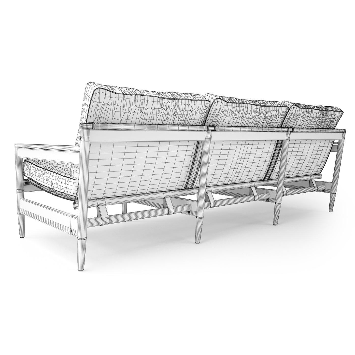 Roda ROAD 143 Sofa 3D Model