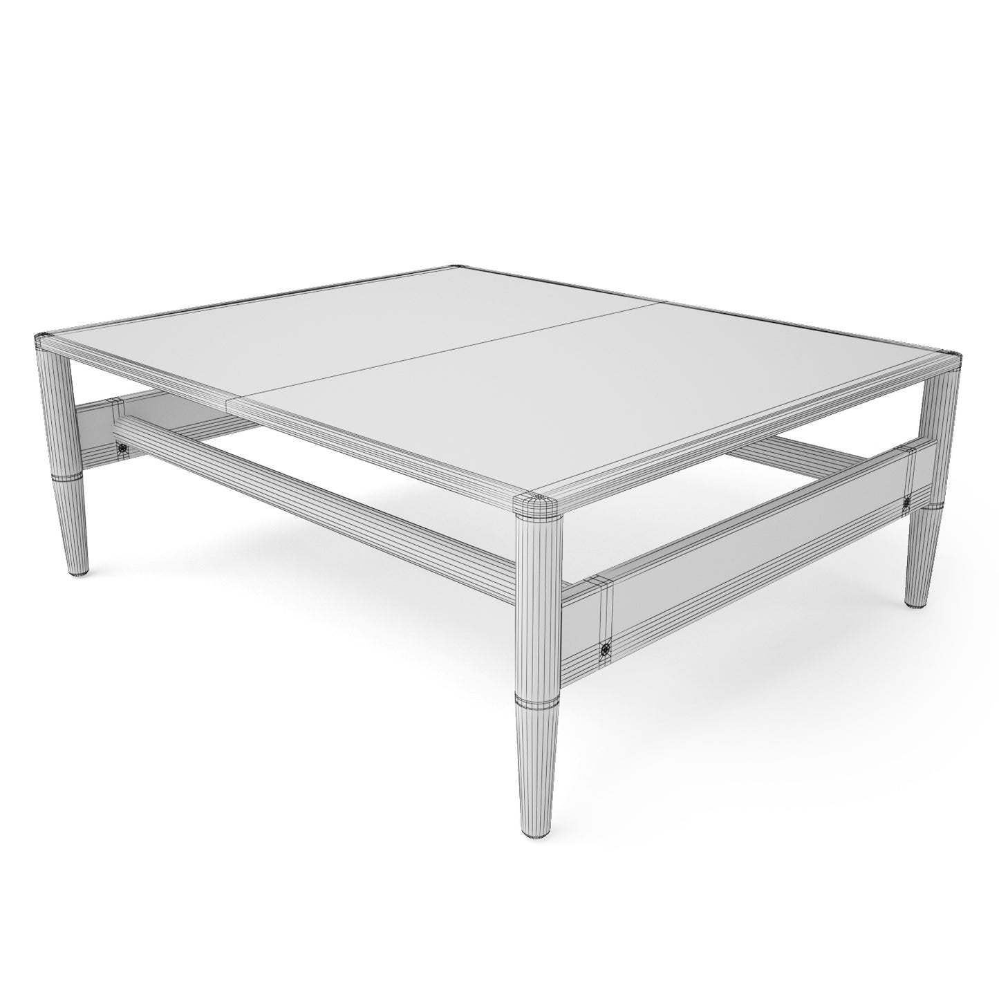 Roda ROAD Coffee Table 3D Model