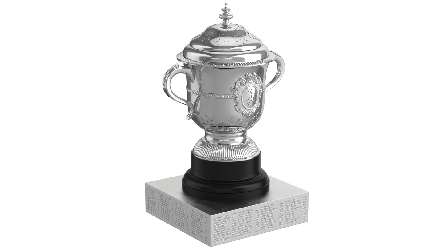 Roland Garros Trophy Collection 3D Model