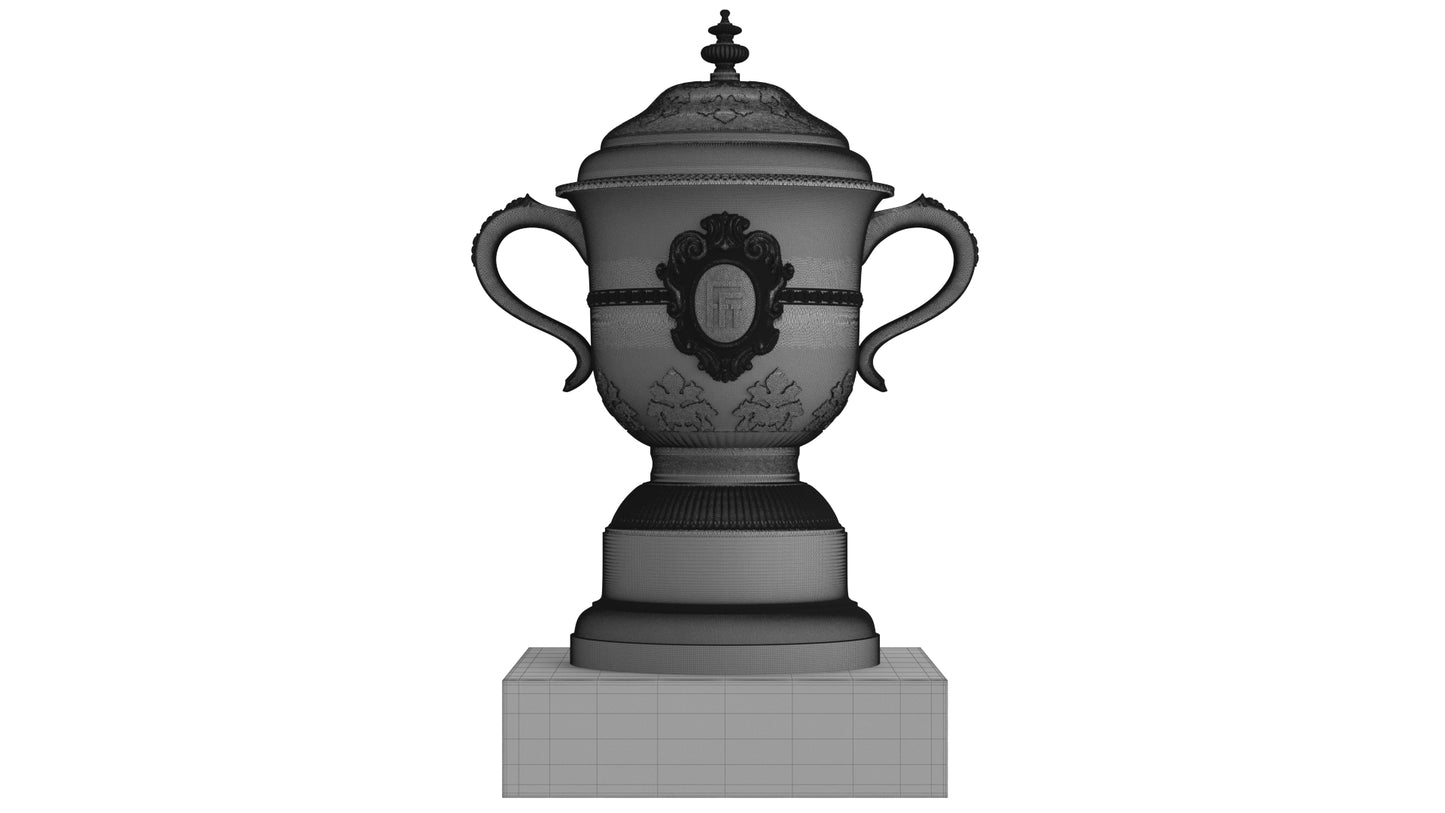 Roland Garros Trophy Collection 3D Model