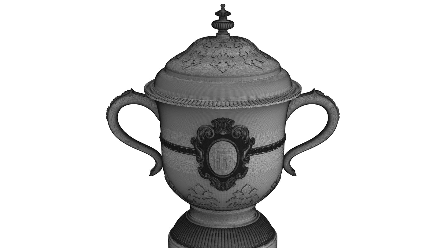 Roland Garros Trophy Collection 3D Model