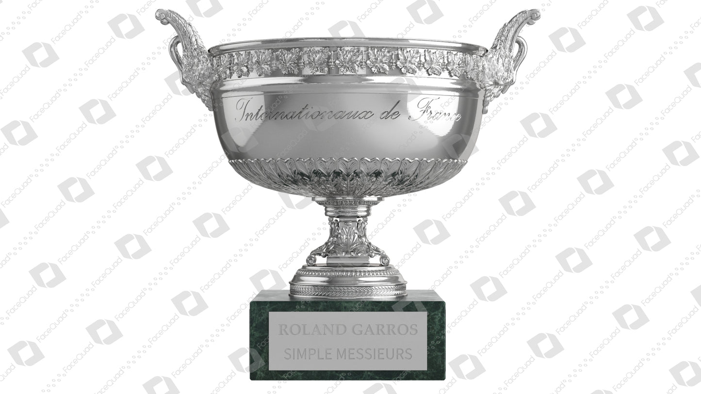 Roland Garros Trophy Collection 3D Model