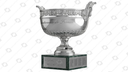 Roland Garros Trophy Musketeers Cup 3D Model