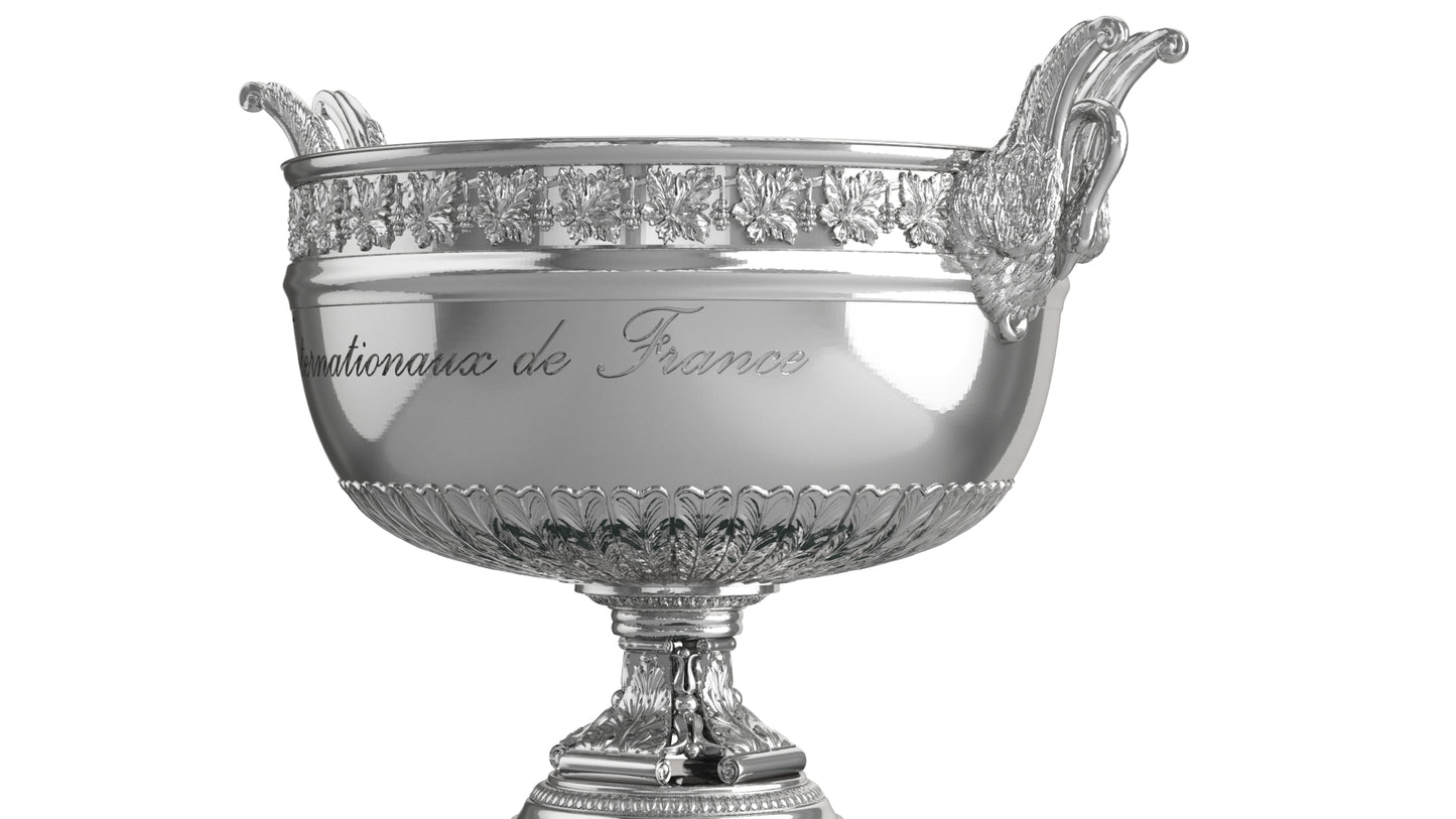 Roland Garros Trophy Musketeers Cup 3D Model