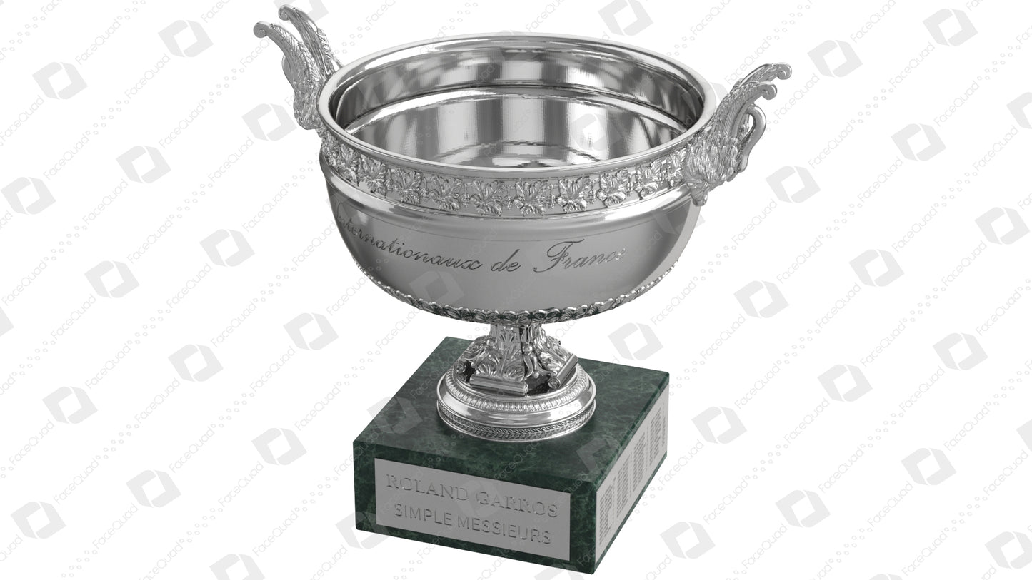 Roland Garros Trophy Collection 3D Model