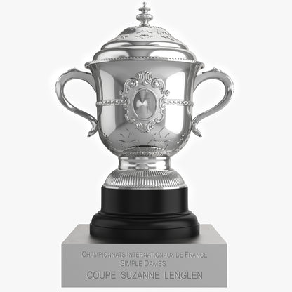 Roland Garros Trophy Suzanne Lenglen Cup 3D Model