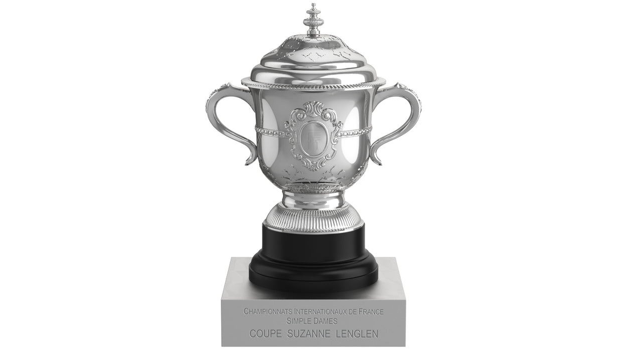Roland Garros Trophy Suzanne Lenglen Cup 3D Model