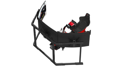 RSeat Formula V2 Racing Simulator Cockpit Triple Display 3D Model