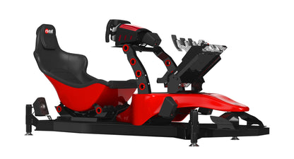 RSeat Formula V2 Racing Simulator Cockpit Triple Display 3D Model