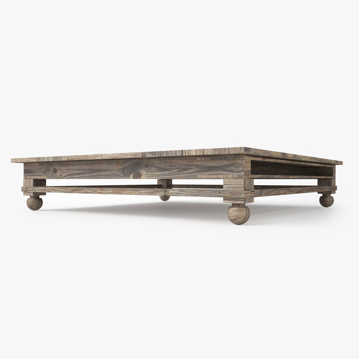 Rustic coffee table 3D Model