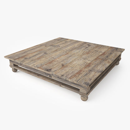 Rustic coffee table 3D Model