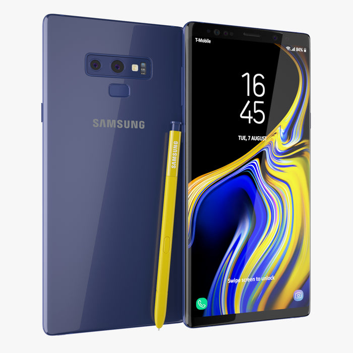 Samsung Galaxy Note 9 All Color 3D Model