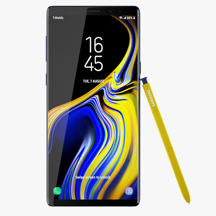 Samsung Galaxy Note 9 All Color 3D Model