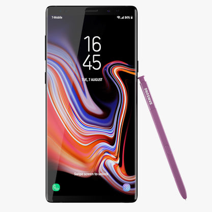 Samsung Galaxy Note 9 All Color 3D Model