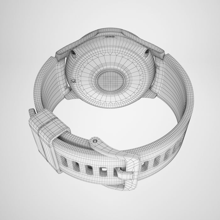 Samsung Galaxy Watch Silver 3D Model