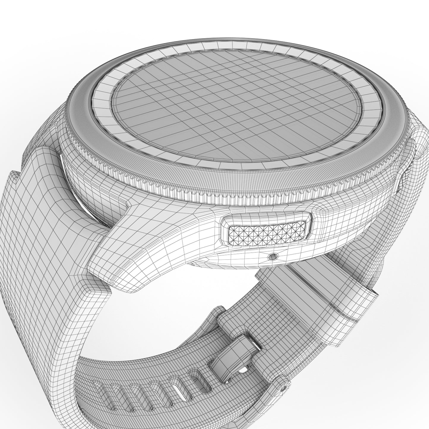 Samsung Galaxy Watch Silver 3D Model