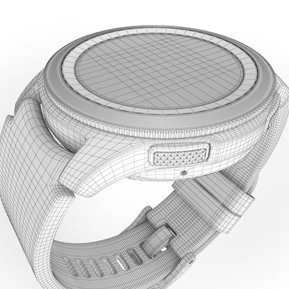 Samsung Galaxy Watch Silver 3D Model