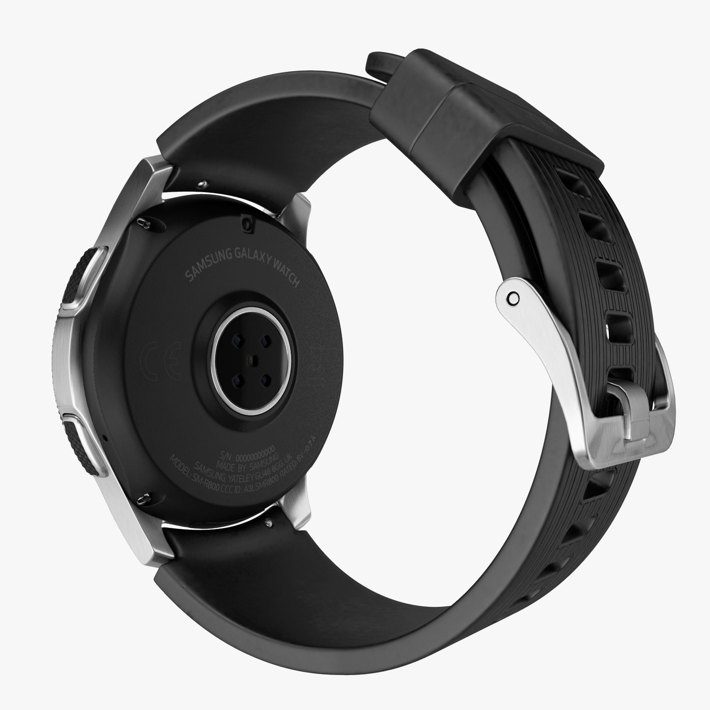 Samsung Galaxy Watch Silver 3D Model