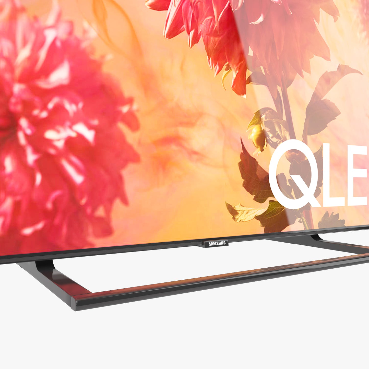 Samsung QLED Smart TV 3D Model