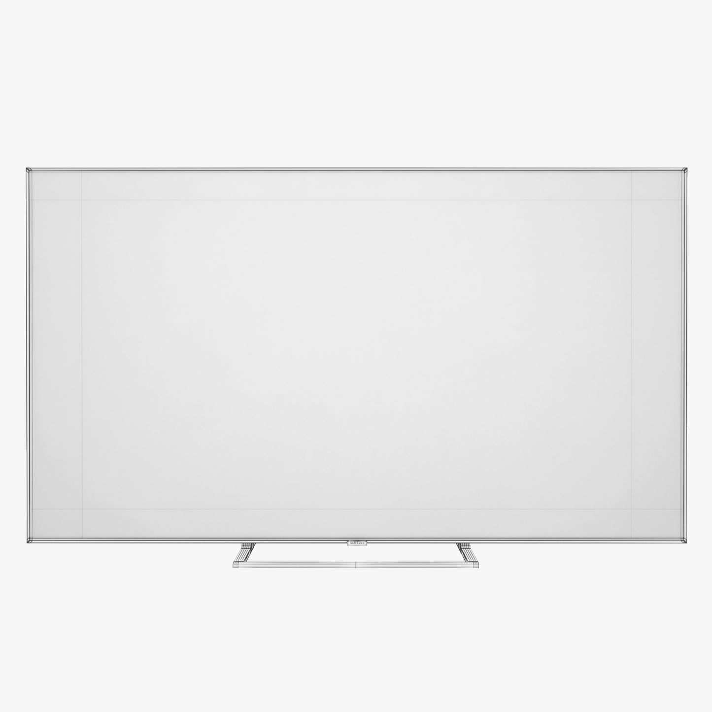 Samsung QLED Smart TV 3D Model