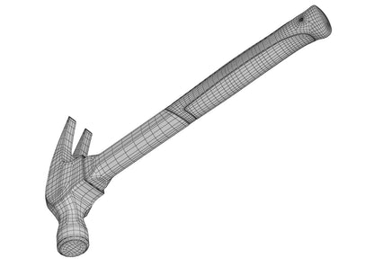 Stanley Fiberglass Hammer 3D Model