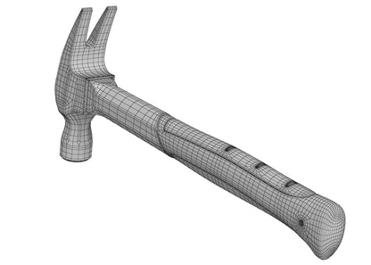 Stanley Fiberglass Hammer 3D Model