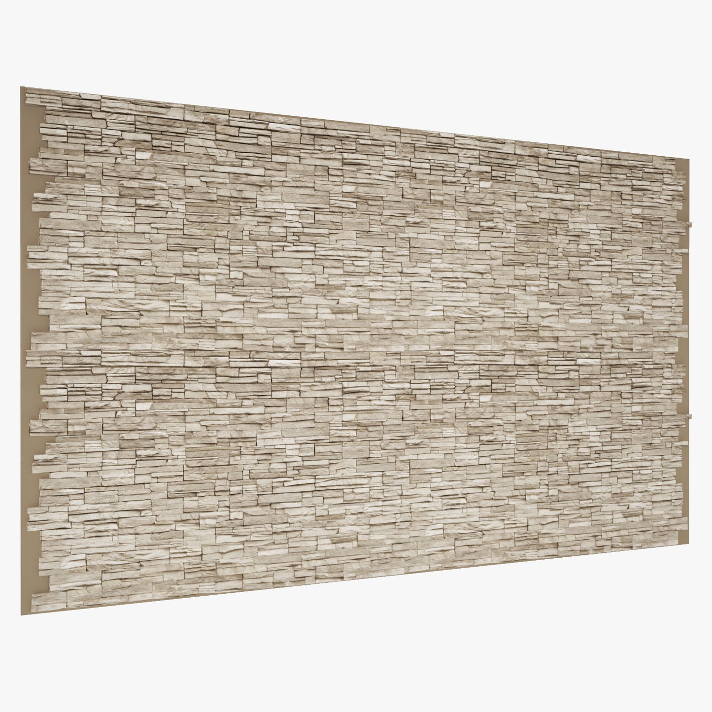 Stone Wall 3D Model