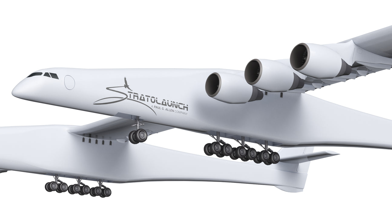 Stratolaunch Carrier Aircraft 3D Model