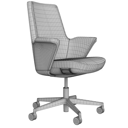 Humanscale Summa Executive Conference Chair 3D Model