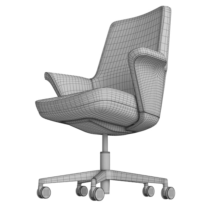Humanscale Summa Executive Conference Chair 3D Model
