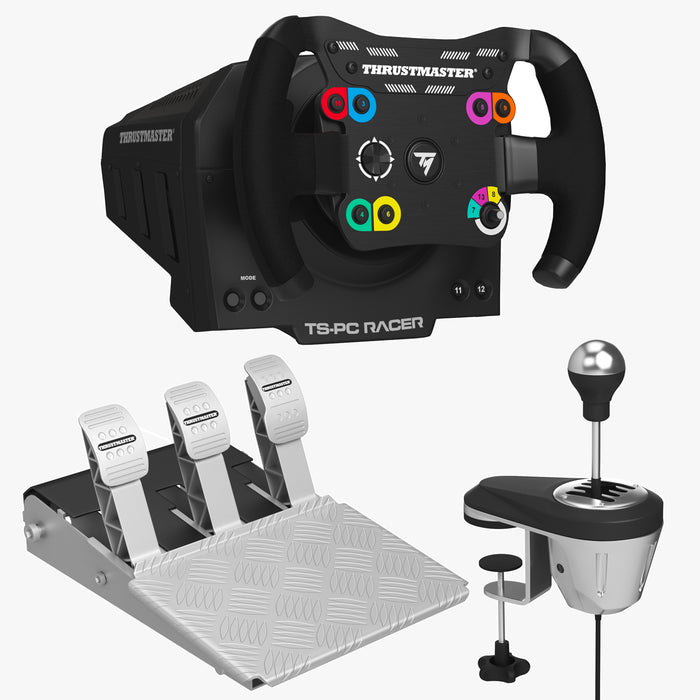 Thrustmaster Driving Force Racing Steering Wheel Set 3D Model