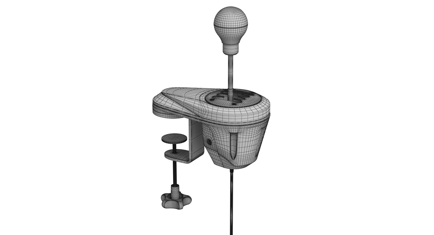Thrustmaster Racing Steering Wheel Controller Set 3D Model