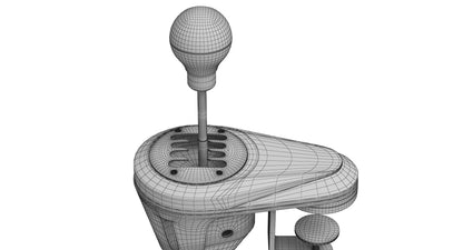 Thrustmaster Racing Steering Wheel Controller Set 3D Model