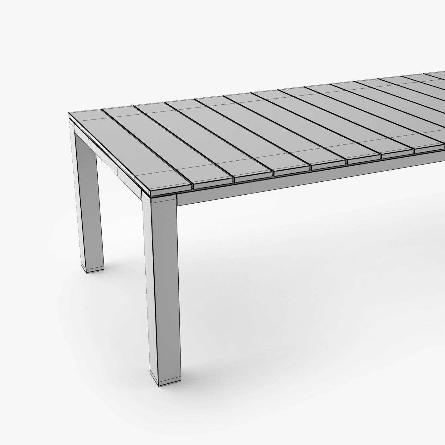 Tribu Kos Dining Table 3D Model